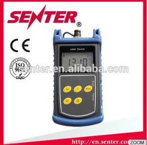 ST815 Ръчно държани оптични лазерен източник, 1310nm/1550nm, 850nm, 1300nm, 1625nm, Li-ion батерия, Fiber Optic лазерен източник